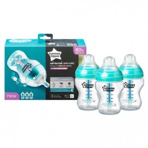 Tommee Tippee Anti-Colique Avancé 3 Biberons 260 ml 0 Mois et +