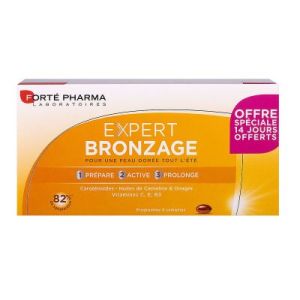 Forté Pharma Expert Bronzage Cure 2 Mois 56 Comprimés