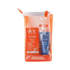 SVR Coffret Sun Secure Crème Confort SPF 50+ 50 ml + Après-Soleil 50 ml Offert