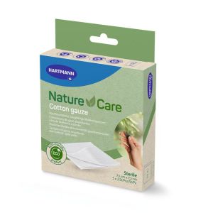 NATURE CARE GAZE DE COTON (1 BOITE DE 5 SACHETS CONTENANT CHACUN 2 PIECES) SACHET CM 5