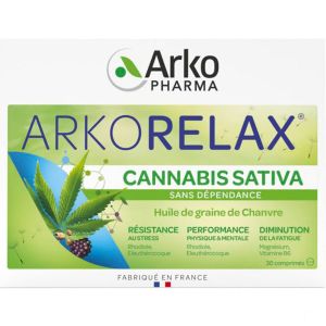 Arkorelax Cannabis Sativa 30Cp