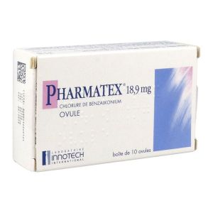 PHARMATEX 18,9 mg ovule B/10