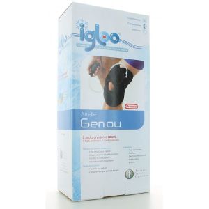 Igloo Attelle Immobilisation De Cryotherapie Compressive Genou Tu 1