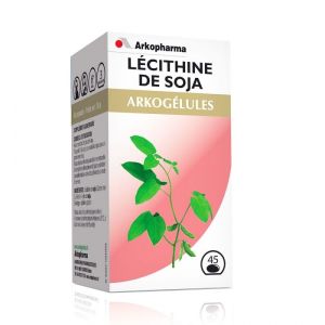 Arkogelules Lecithine De Soja 45 Capsules