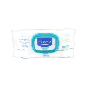 MUSTELA STELATOPIA LINGETTES NETTOYANTES RELIPIDANTES DEVIDOIR DE 50