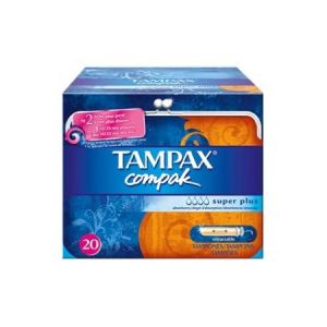 Tampax Compak Super Plus x 20