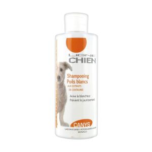 Canys Shampooing Poils Blancs Ligne Chien Flacon 200 Ml 1