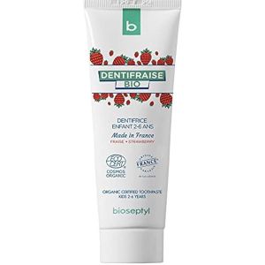 Bioseptyl Dentifraise Dentifrice Enfants 2-6 ans parfum Fraise BIO - 50 ml