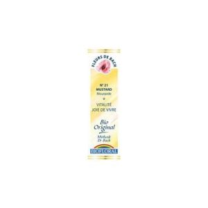 Biofloral Fleurs de Bach Vitalité Joie de Vivre Moutarde n°21 Bio 20 ml