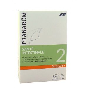 Pranarôm Oléocaps+ 2 Santé Intestinale Bio 30 Capsules