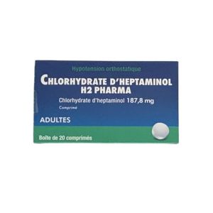 Chlorydrate D'Heptaminol Arrow 187,8 Mg Comprime B/20