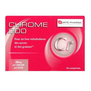 Forté Pharma Chrome 200 30 Comprimés