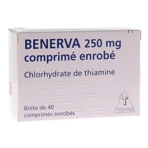 BENERVA 250 mg comprime enrobe B/40