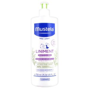 MUSTELA BEBE CHANGE LINIMENT DERMO-PROTECTEUR FLACON POMPE 750 ML