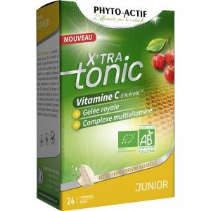 Phyto-actif - X'Tra tonic Junior BIO - 24 comprimés