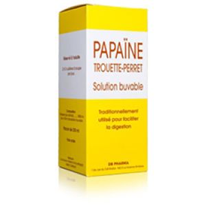 Papaine Trouette Perret Solution Buvable Liquide Flacon 200 Ml 1