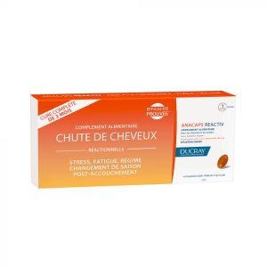 Chute De Cheveux Reactionnelle 3x30 Reactiv Anacaps Ducray