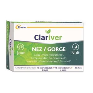 CLARIVER 15 COMP NEZ GORGE J&N