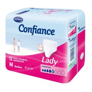 Confiance Lady Absorption 5 Sous Vetement Sachet Tm 12