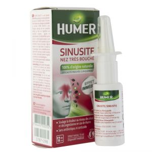 Humer Sinusite Nez Tres Bouche Spray Nasal 15Ml