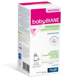 Pilège Babybiane Immuno Flacon de 100 mL - 20 jours de prise