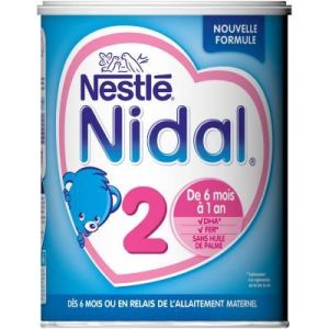 Nestle Nidal Natea 2 Lait Des 6 Mois Poudre 800 G 1