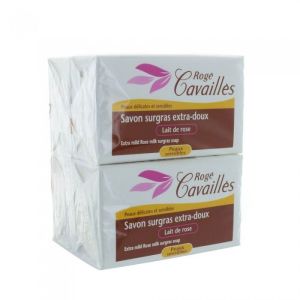 Roge-Cavailles Savon Surgras Au Lait De Rose + 1 Savon Surgras 250G Offert Promo 1