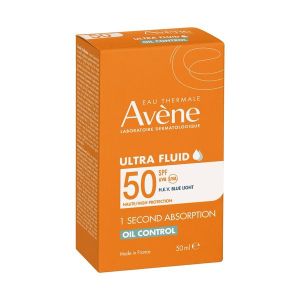 AVENE ULTRA FLUID OIL CONTROL SPF 50 Ultrafluide solaire haute protection, SPF 50, fl 50 ml