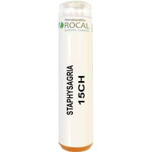 STAPHYSAGRIA 15CH TUBE GRANULES 4G SACCHAROSE PUR ROCAL