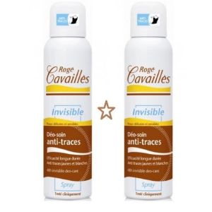 Roge cavailles deo soin invisible lot de 2 sprays 2x150ml