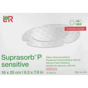 Suprasorb P Sensitive Multisite Border 16X20 Cm Pansement 16*20 10