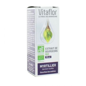 Vitaflor Extrait De Bourgeons Myrtillier Compte-Goutte Flacon 15 Ml 1