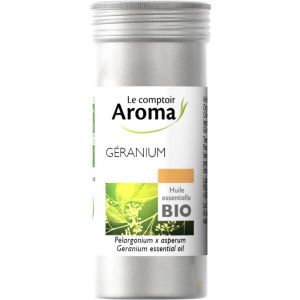 Comptoir Aroma Huile Essentielle Bio De Geranium Flacon 5 Ml 1