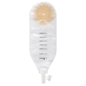 Coloplast Drainage - Boîte de 10 poche de drainage stériles maxi, vidangeables avec indicateur de mesure - 500ml. Découpable de 6 à 52 mn Référence: 0