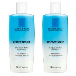 La Roche-Posay LOT*2 RESPECTISSIME Démaquillants Yeux Waterproof 2*125 ml