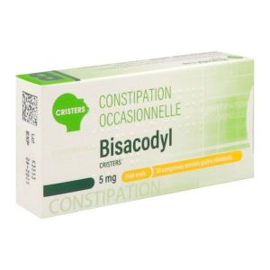 Bisacodyl Cristers 5 Mg Comprime Enrobe Gastro-Resistant B/30