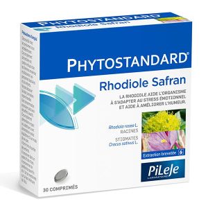 Pilège Phytostandard® - Rhodiole / Safran 30 comprimés