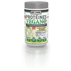 Eric Favre Proteines Vegan Saveur Vanille Poudre Pot 750 G 1