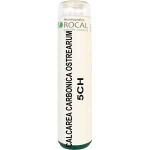 CALCAREA CARBONICA OSTREARUM 5CH TUBE GRANULES 4G SACCHAROSE PUR ROCAL