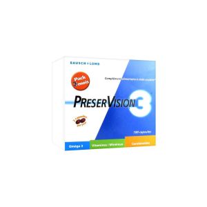 Bausch + Lomb PreserVision 3 Pack 3 Mois 180 Capsules