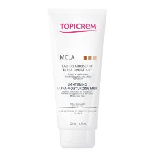 Topicrem Mela Lait Eclaicissant Ultra-Hydratant Flacon 200 Ml 1