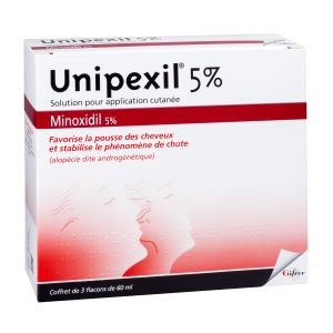 Unipexil 5 % Solution Pour Application Cutanee B/180