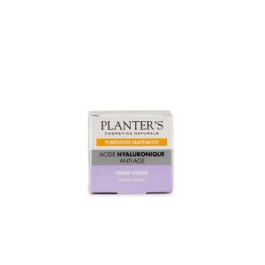 Planters Crème visage anti age matifiante Acide hyaluronique - 50 ml