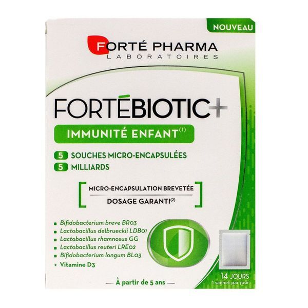 Fortebiotic Immunite Enfant Poudre Sachet 14