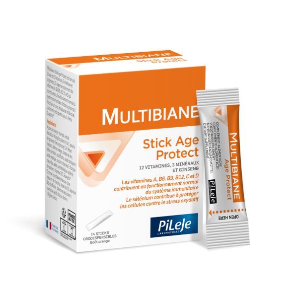 Pilège Multibiane Age Protect - Stick 14 sticks orodispersibles