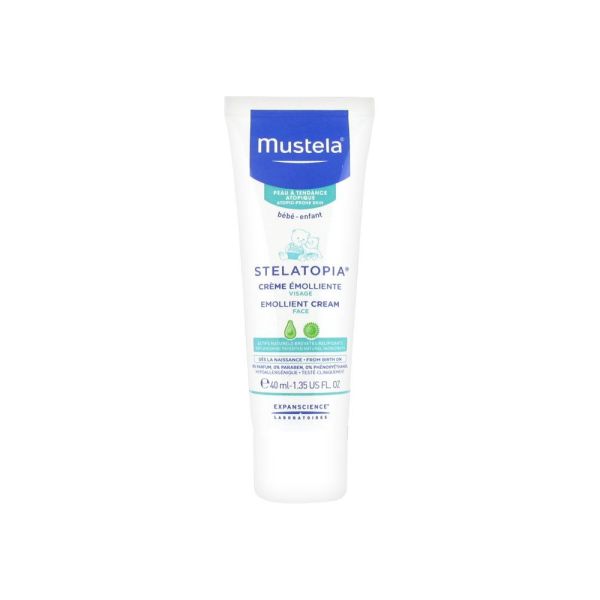 Mustela Stelatopia Creme Emolliente Visage 40Ml