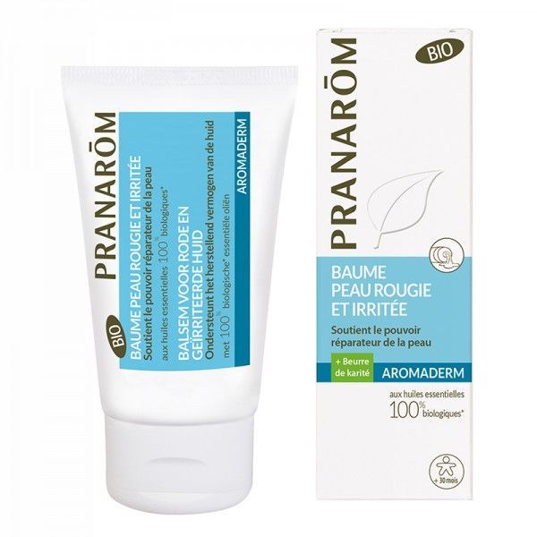 Pranarom Aromaderm Baume Peau Rougie/Irritee Bio Tube 40 Ml 1