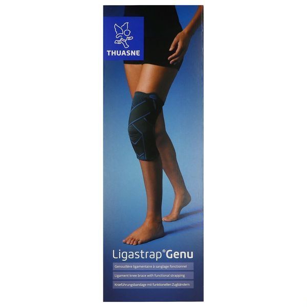 Thuasne Ligastrap Genu V2 Genouillere Proprioceptive Gris T1 1