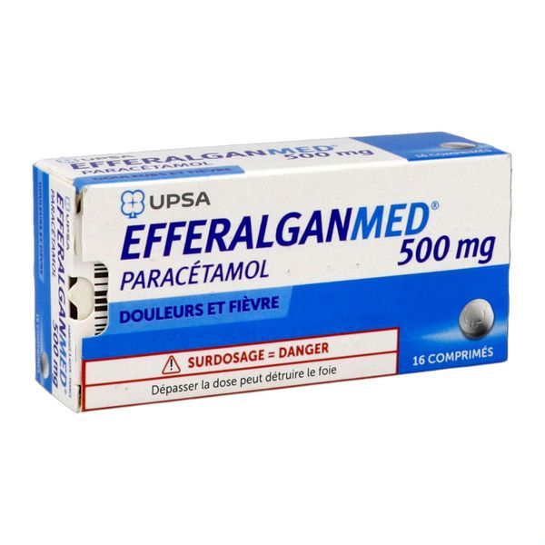 EFFERALGANMED 500 mg (paracétamol) comprimés B/16