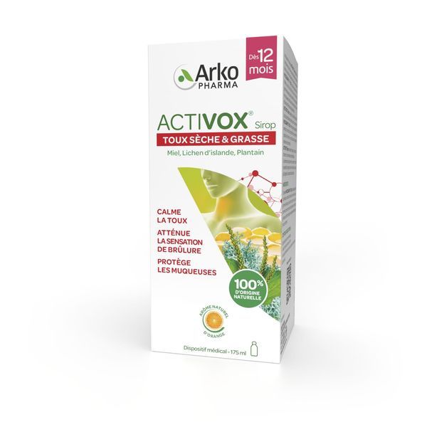 ACTIVOX SIROP FLACON 175 ML 1